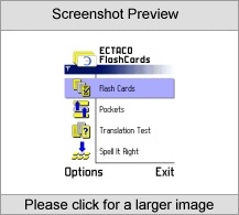 ECTACO FlashCards English <-> Russian for Nokia Screenshot